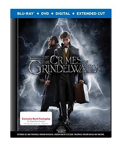 Fantastic Beasts: Crimes of Grindelwald Exclusive Limited Book Packaging Edition (Blu-Ray+DVD+HD*+Extended Cut*) with 64-page Bo