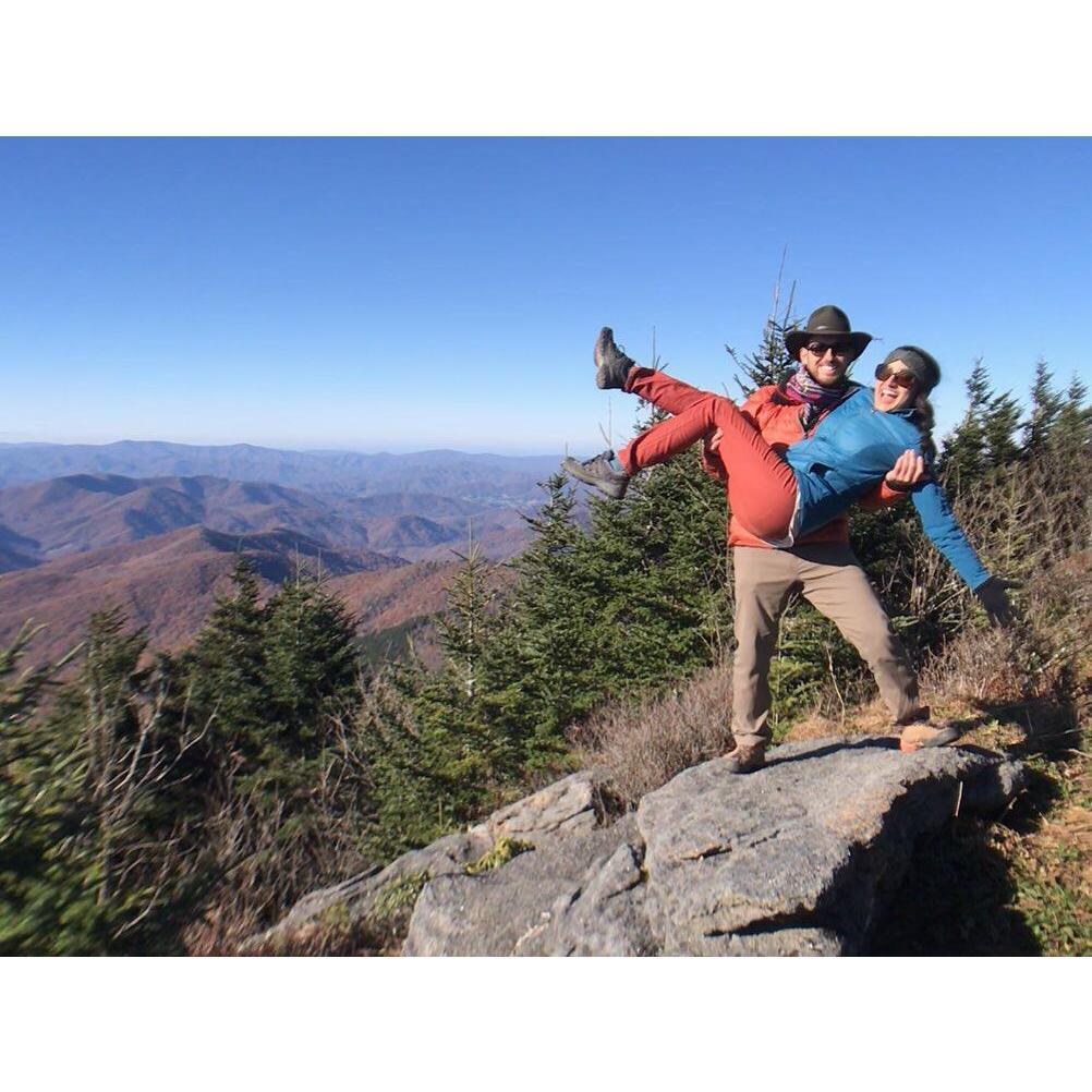 North Carolina engagement hike!
