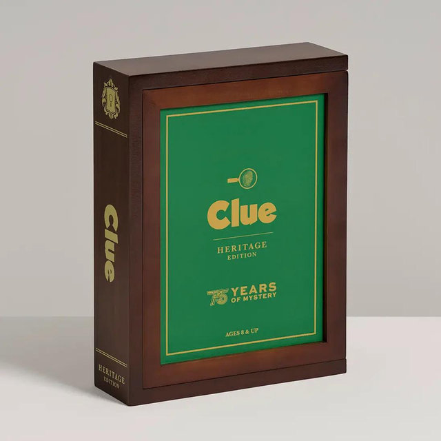 Clue Heritage Vintage Book Game