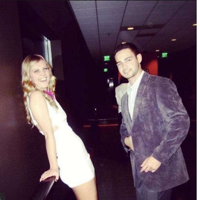 Where the relationship officially began - Lambda Chia Alpha formal in Vegas 2012