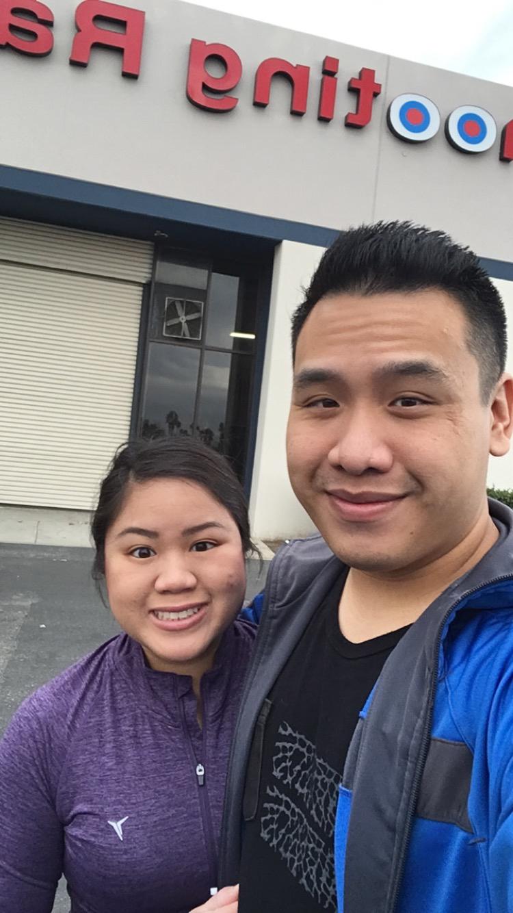 First date at a shooting range