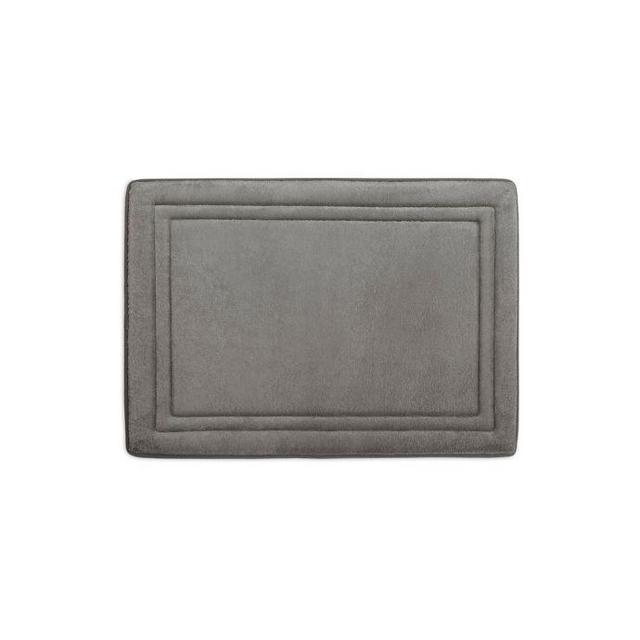 "Smart Dry™ 17" x 24" Memory Foam Bath Mat in Charcoal"