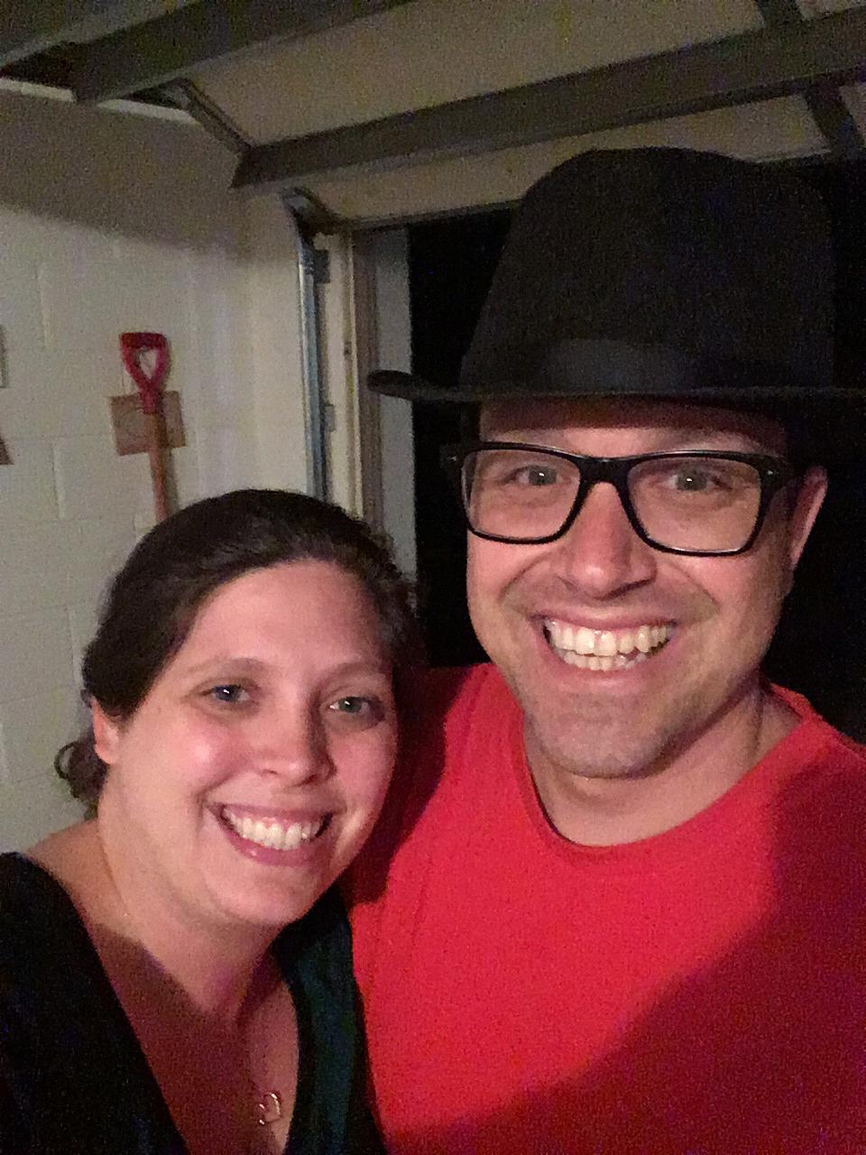 We found this hat while helping move Angel's Mom.