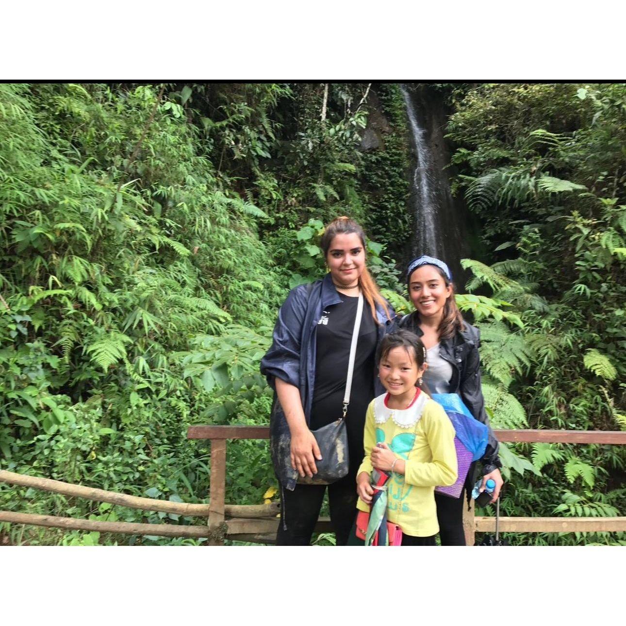 2017 - Our 'hike' in Sapa, Vietnam ft a local child