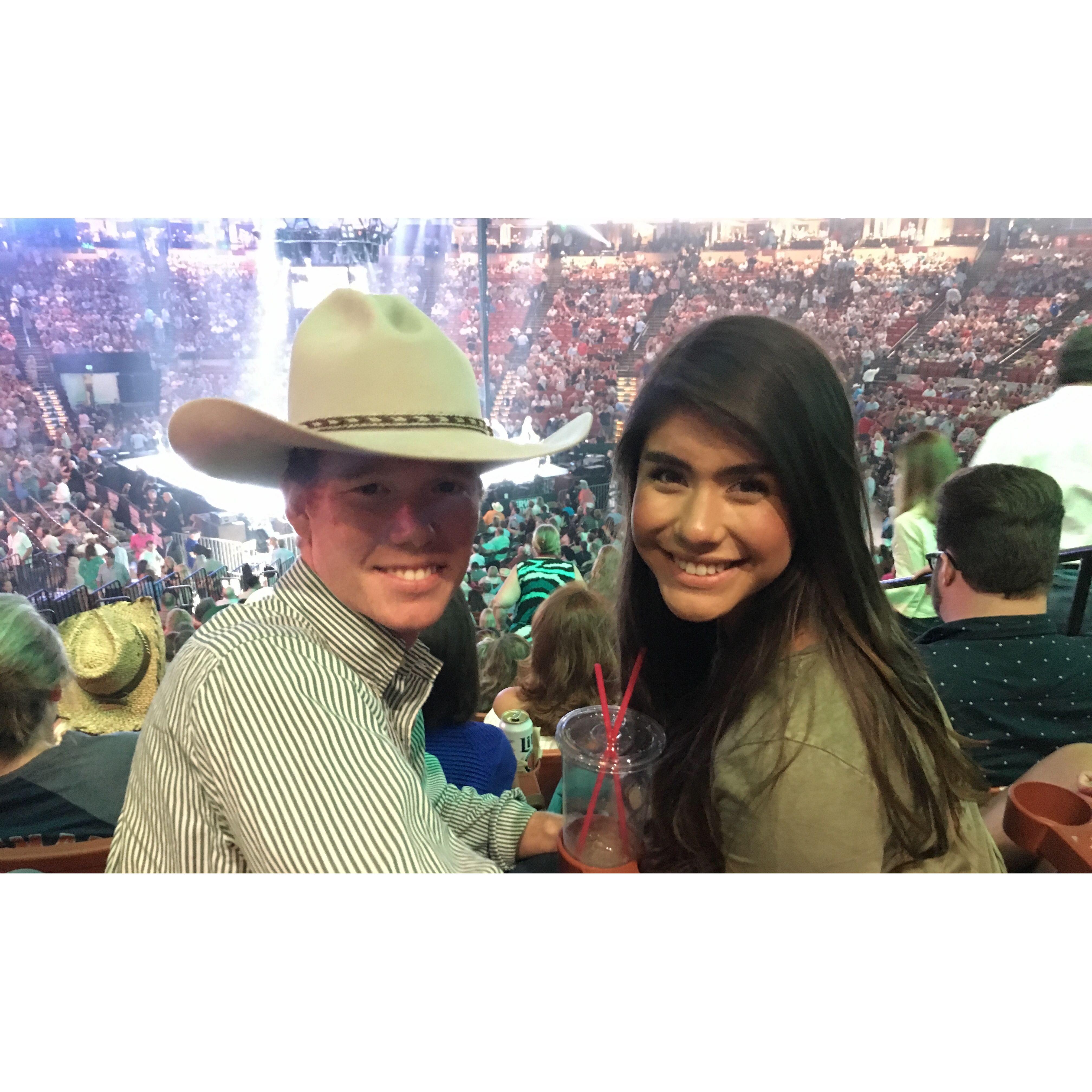 George Strait concert