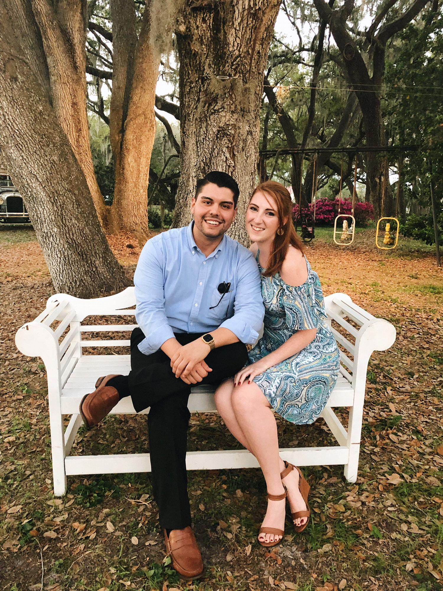 Kristen & Alex's wedding! This was exactly one year ago from our wedding date. Happy Anniversary, guys!