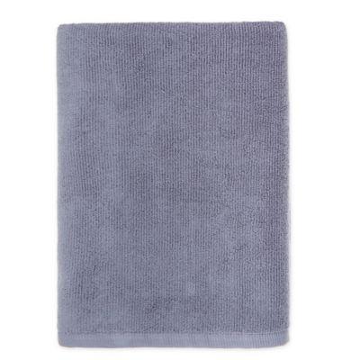UGG® Ribbed Bath Towel in Grey
