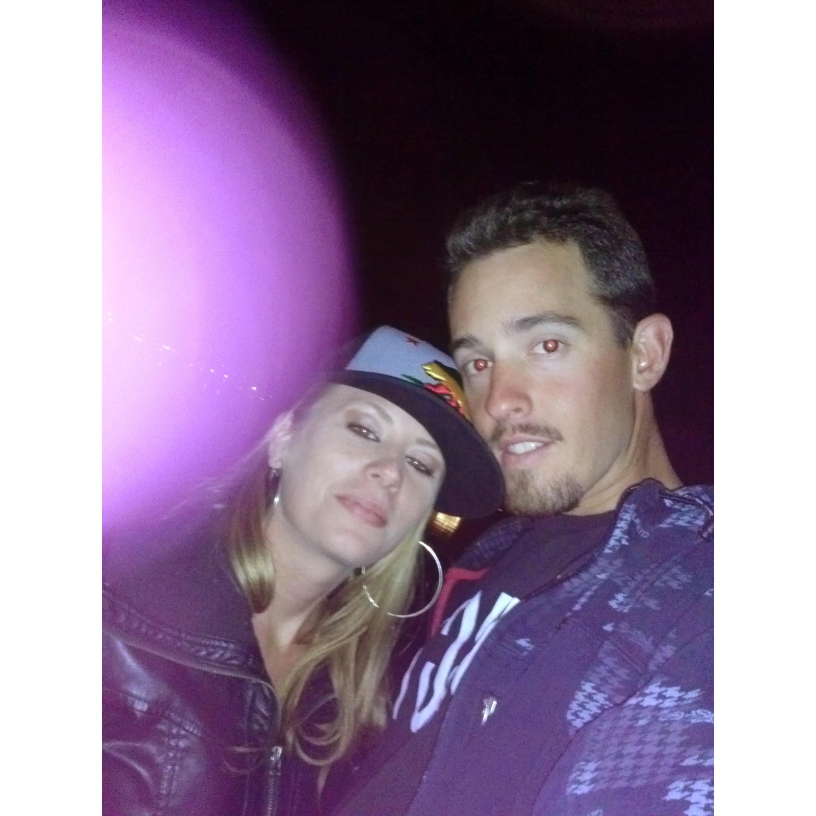 Our 1st date after I caved in