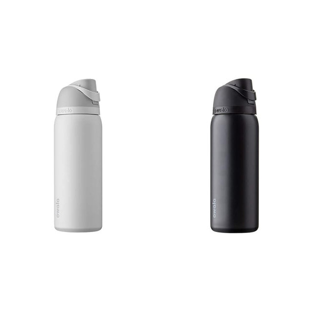 Owala FreeSip 32-oz Insulated Stainless Steel Water Bottles with Straw (2-pack)