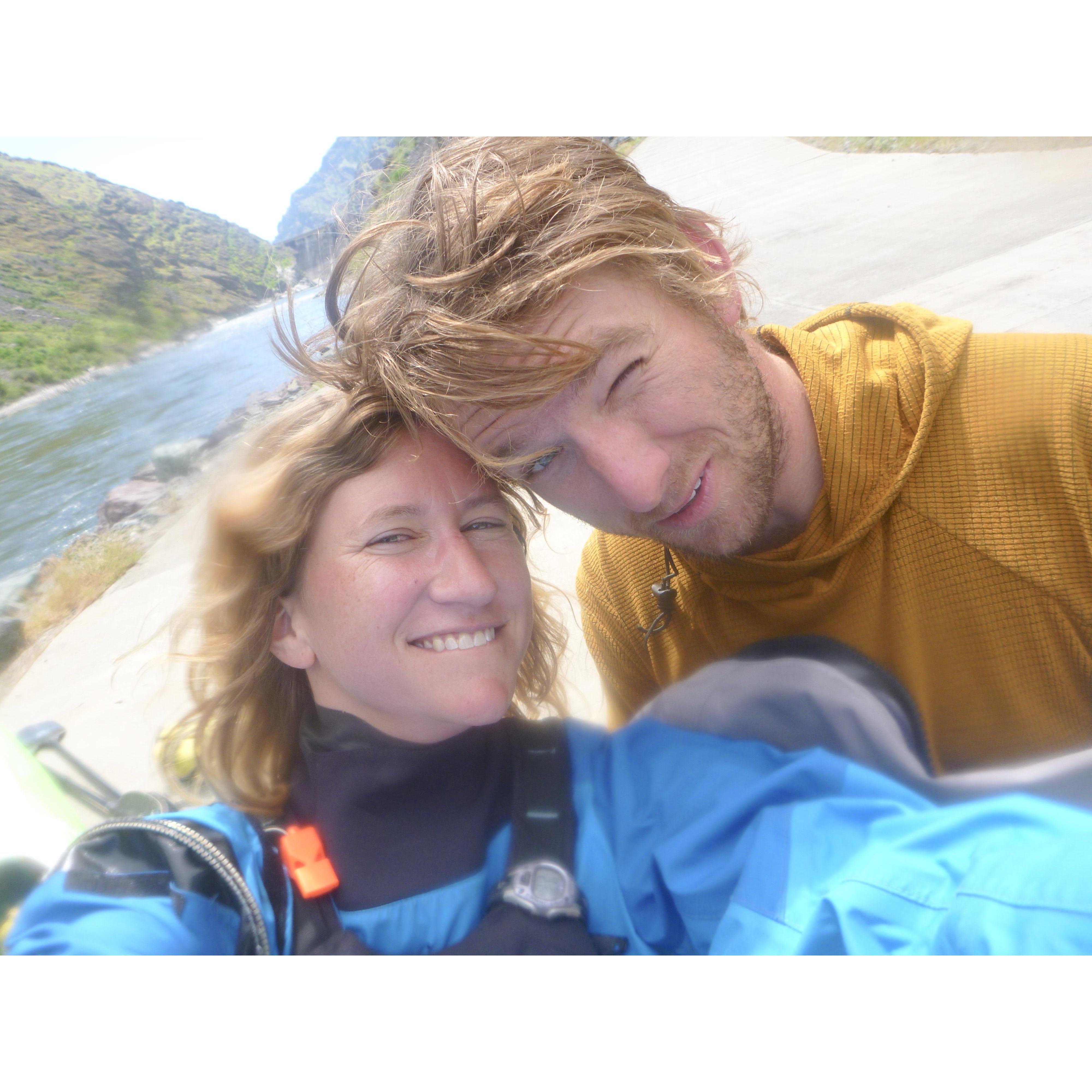 Our first independent overnight kayaking trip on Hell's Canyon of the Snake River, 2018