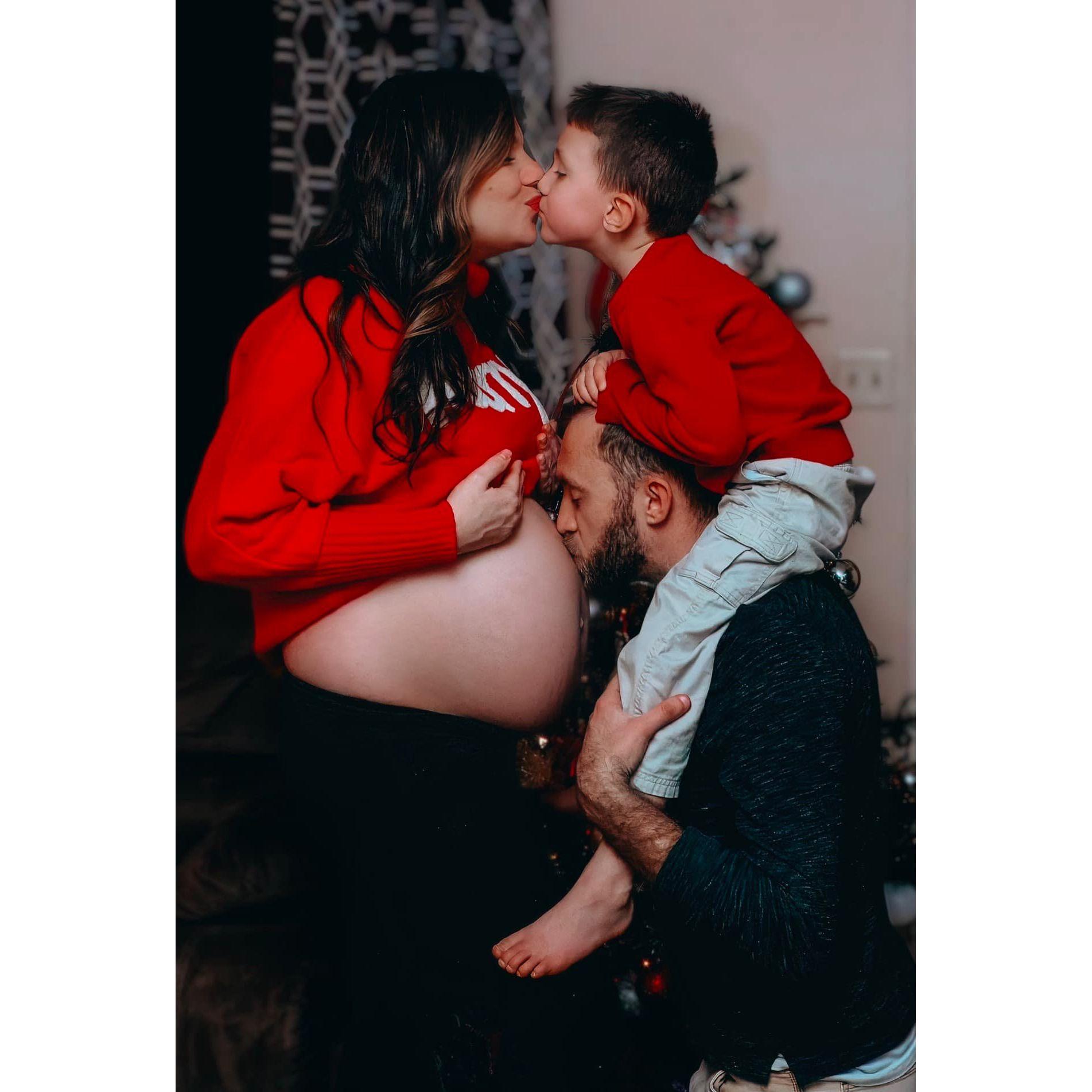 Christmas 2024; our last Christmas as a family of 3! So bittersweet!