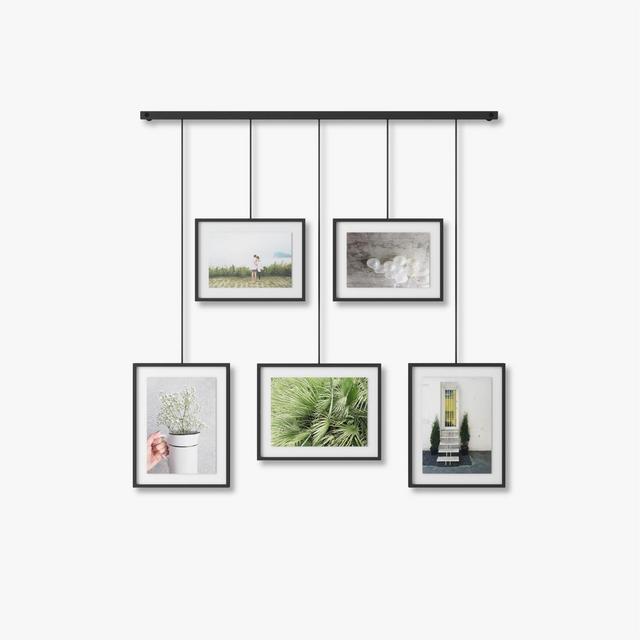 Umbra Exhibit 5-Photo Wall Hanging Picture Frames