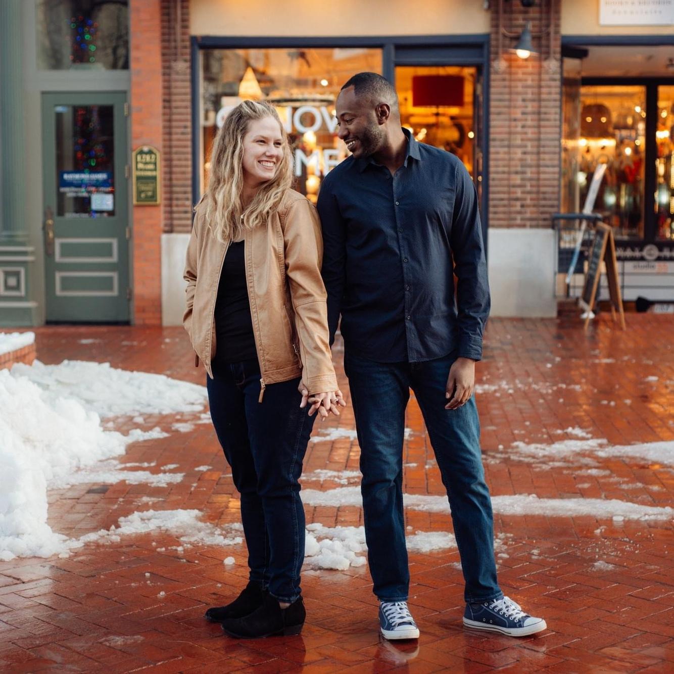 Engagement photo shoot
