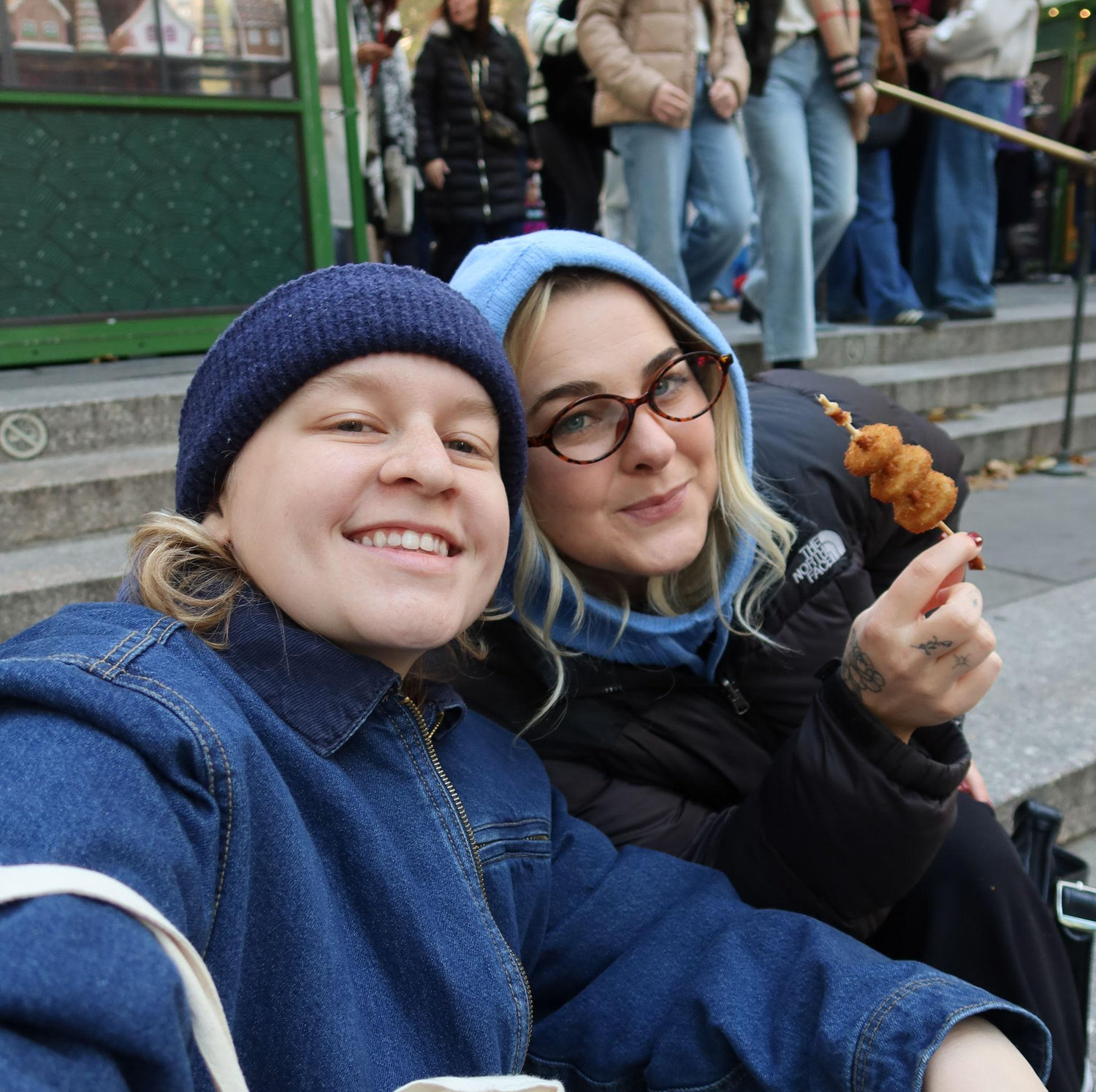 The day after we got married, exploring the city together :)