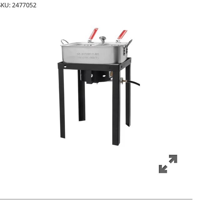 Bass Pro Shops 18-Quart Fish Fryer with Double Basket Set
