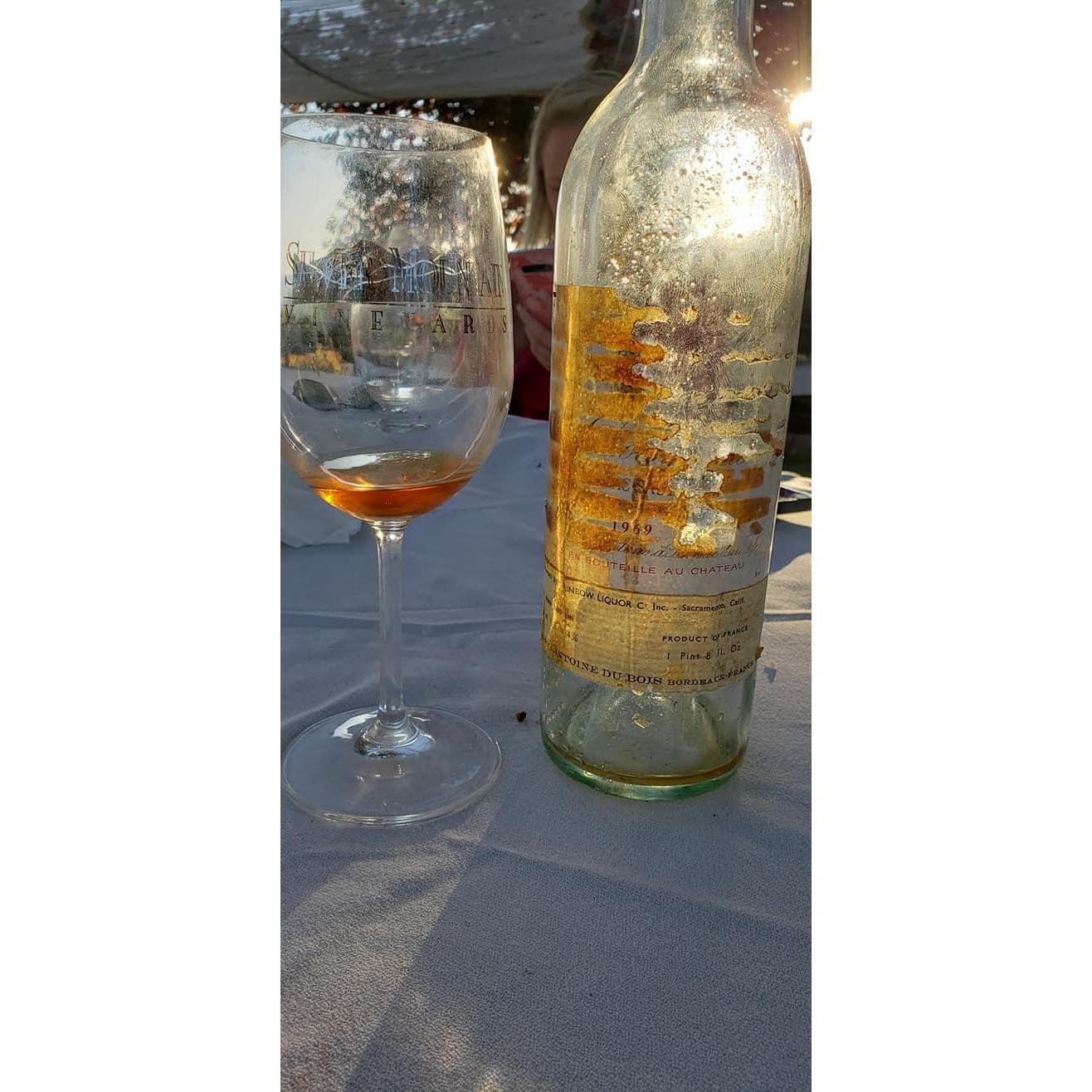 Wine Club perks - Wine from 1969 - was AMAZING
