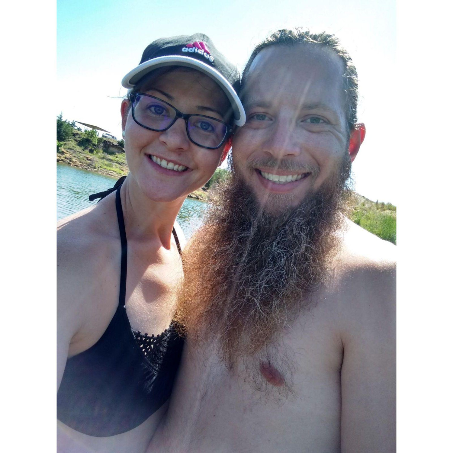 A day at the lake.