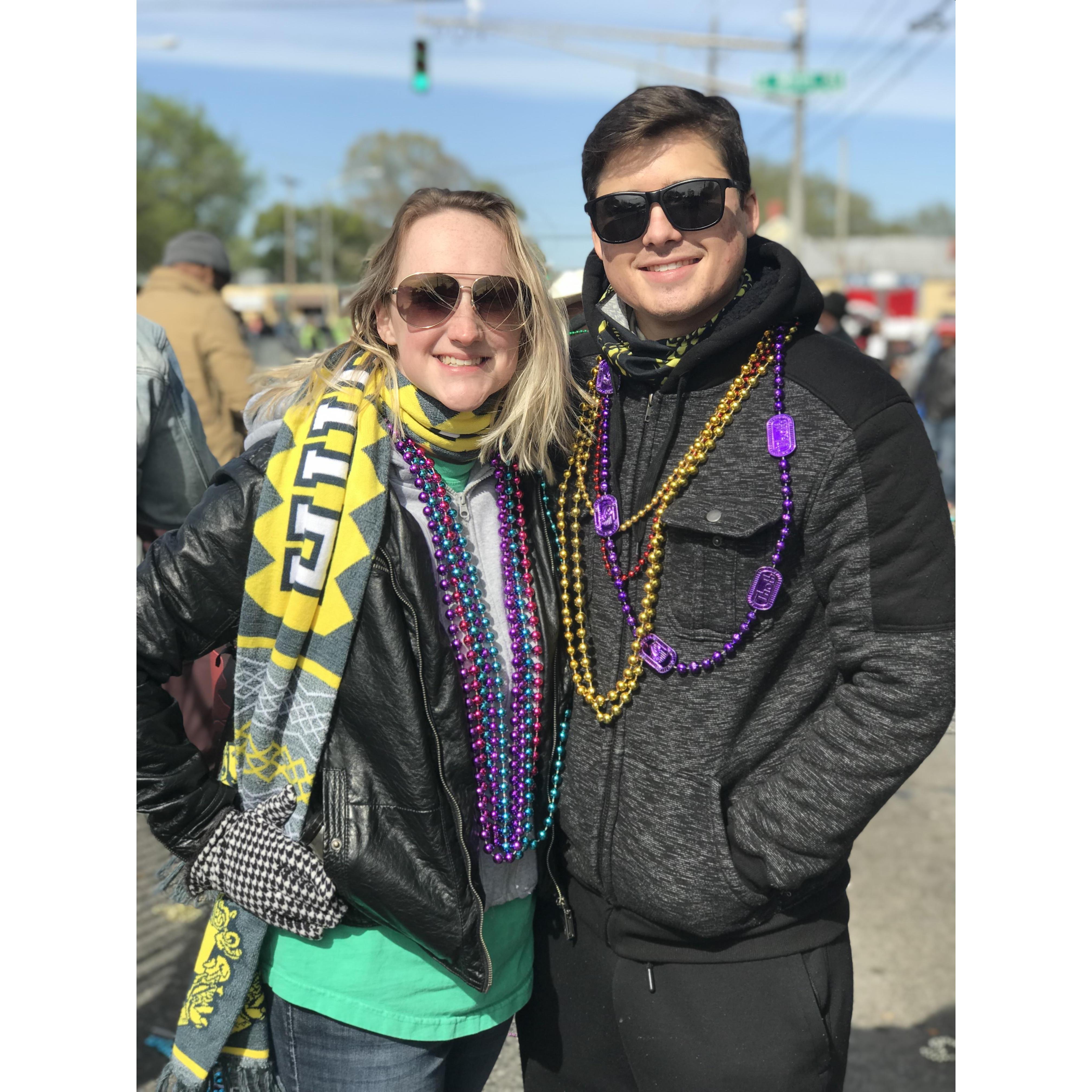 Mardi Gras in Lafayette!