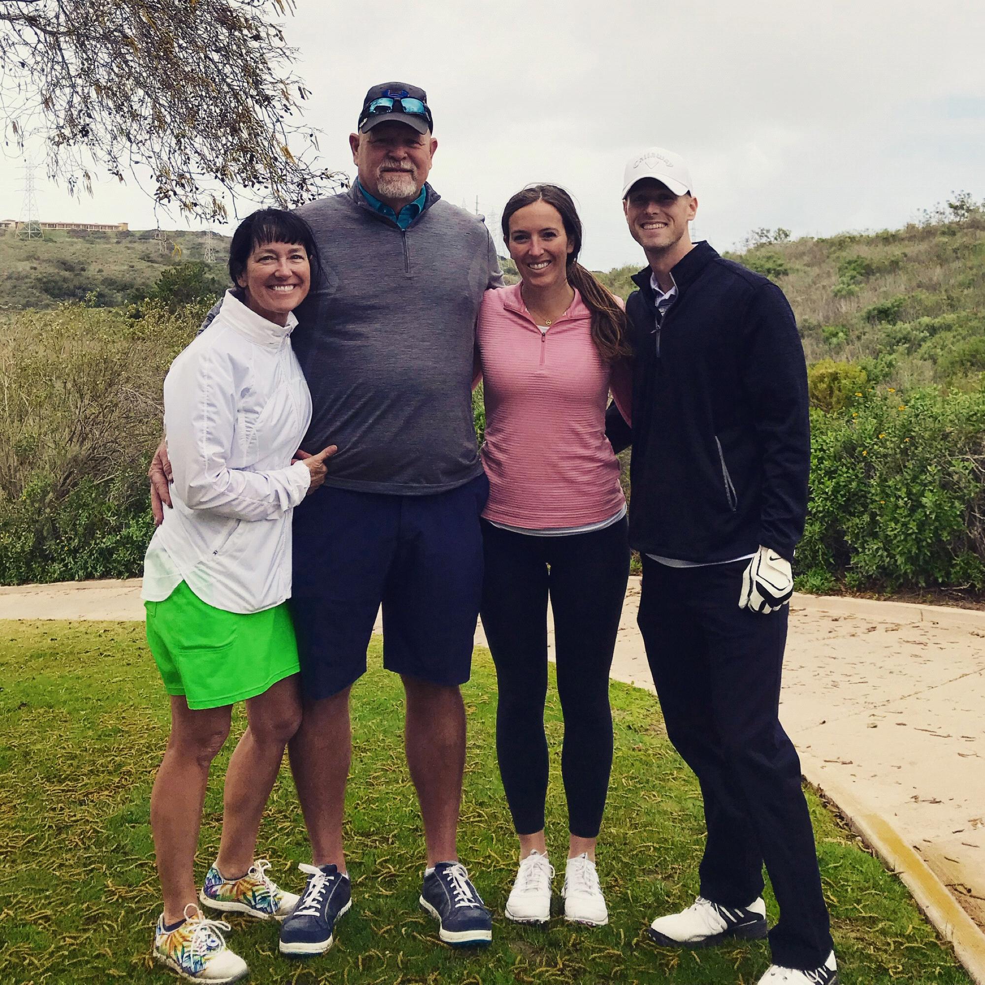 One of the many rounds of golf we've enjoyed together.