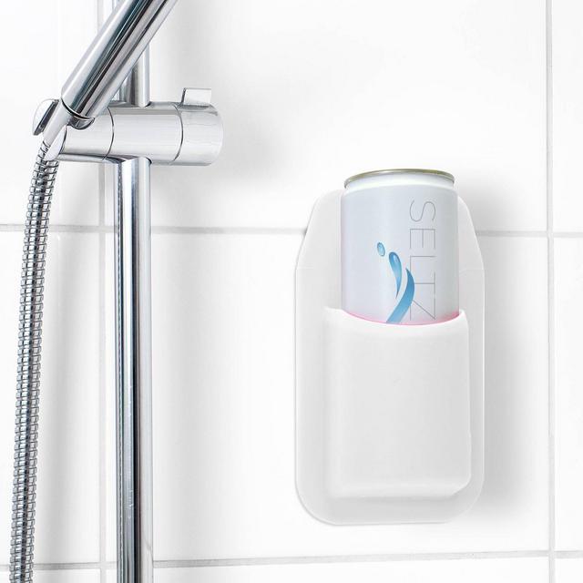 16oz Shower Seltzer Drinkware Holder White