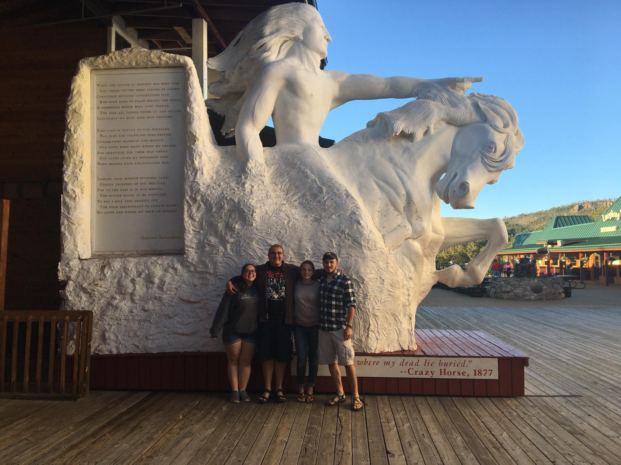 Colter and Samantha, who are in our wedding party, traveled out to the Black Hills with us, where we had tons of great adventures.