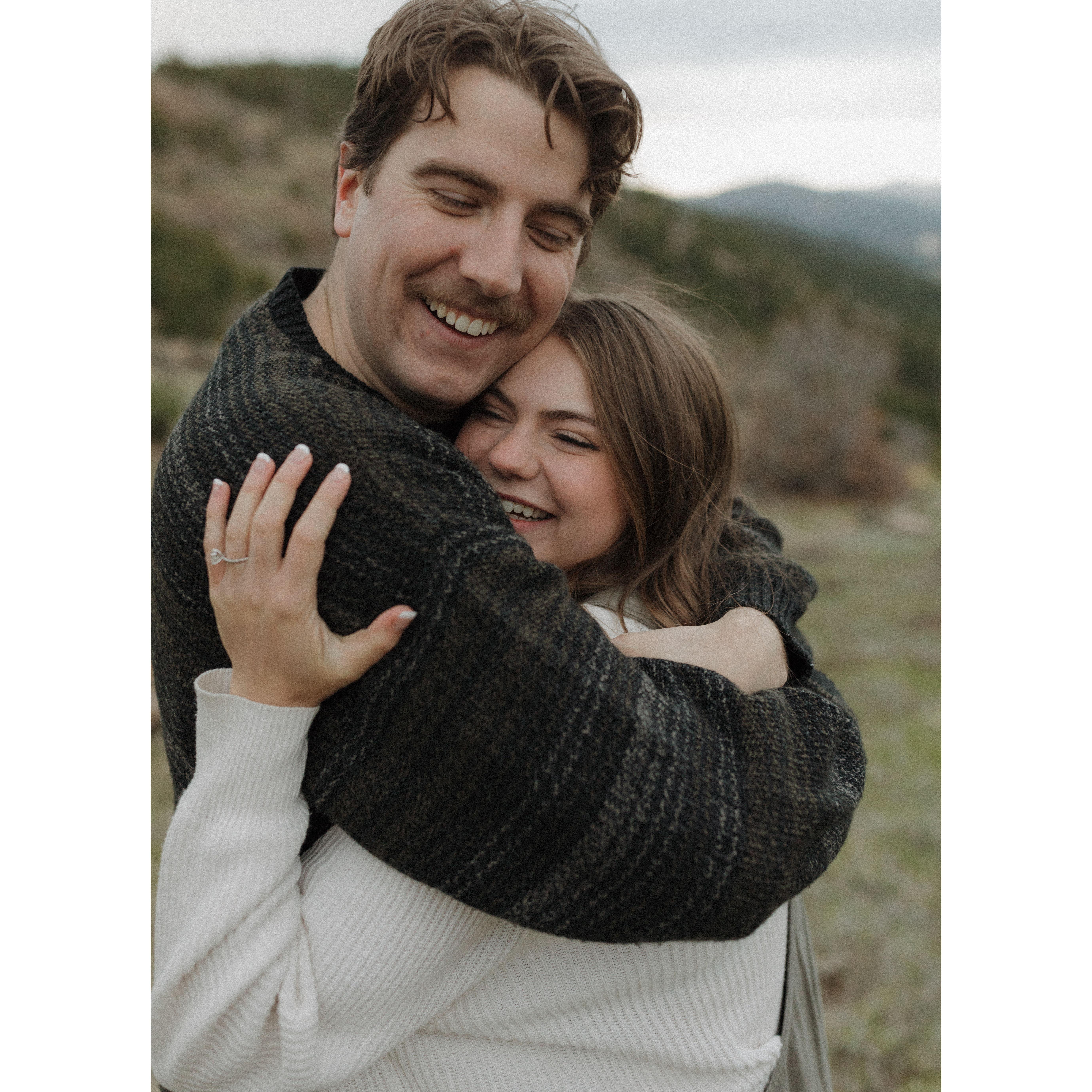 thank you to our friend Jordan (@jordananne.photo) for taking our engagement photos!