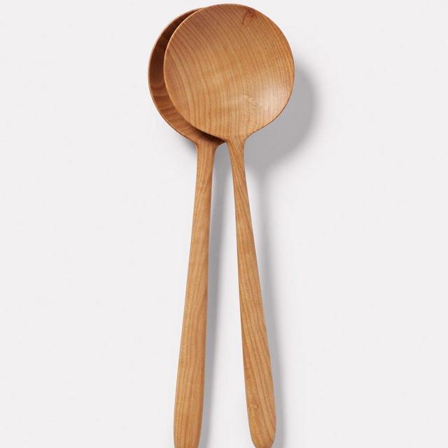 Permanent Collection Wood Salad Server