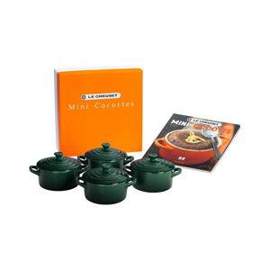 Mini Cocottes Set with Cookbook, Artichaut