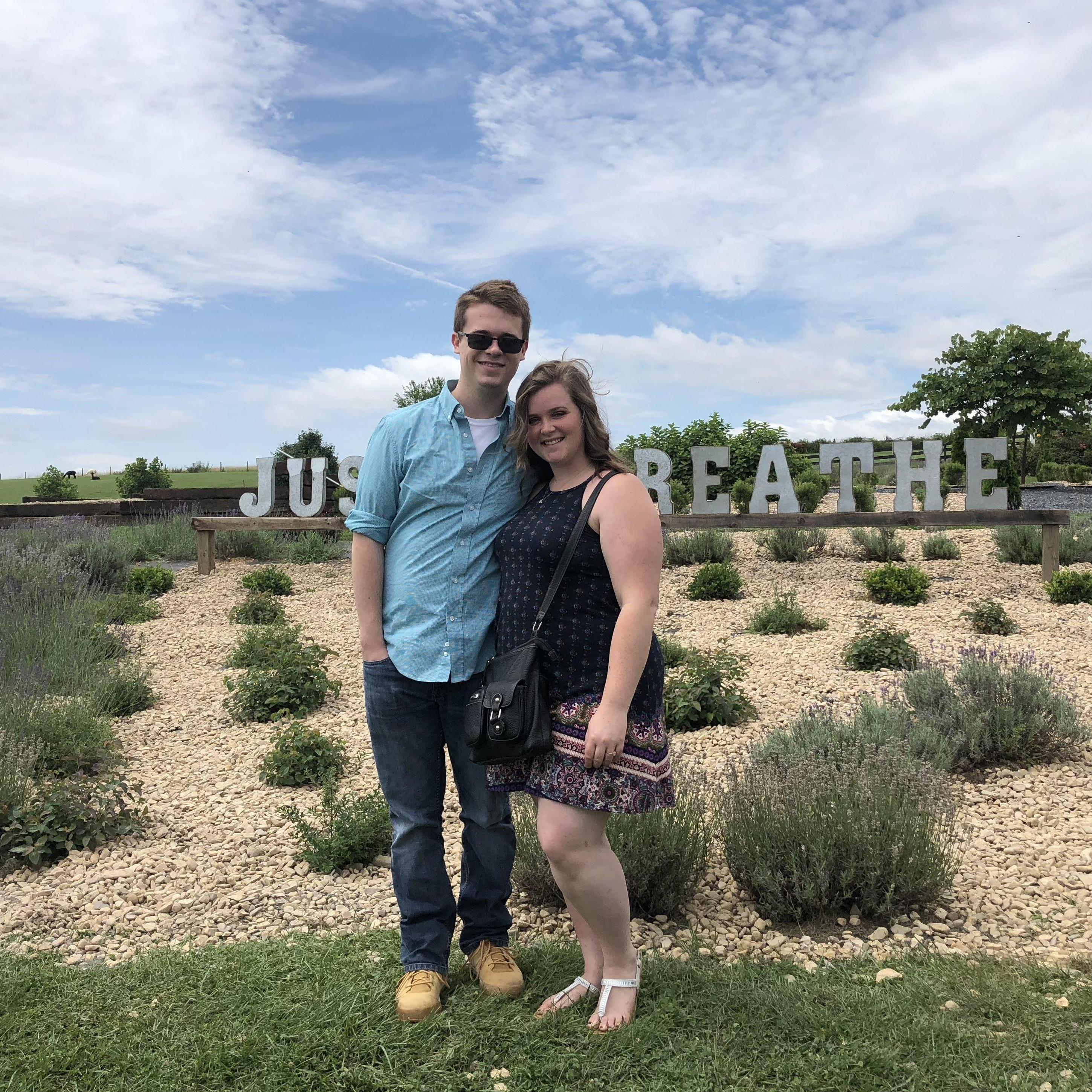 At the White Oak Lavender Farm in Virginia.