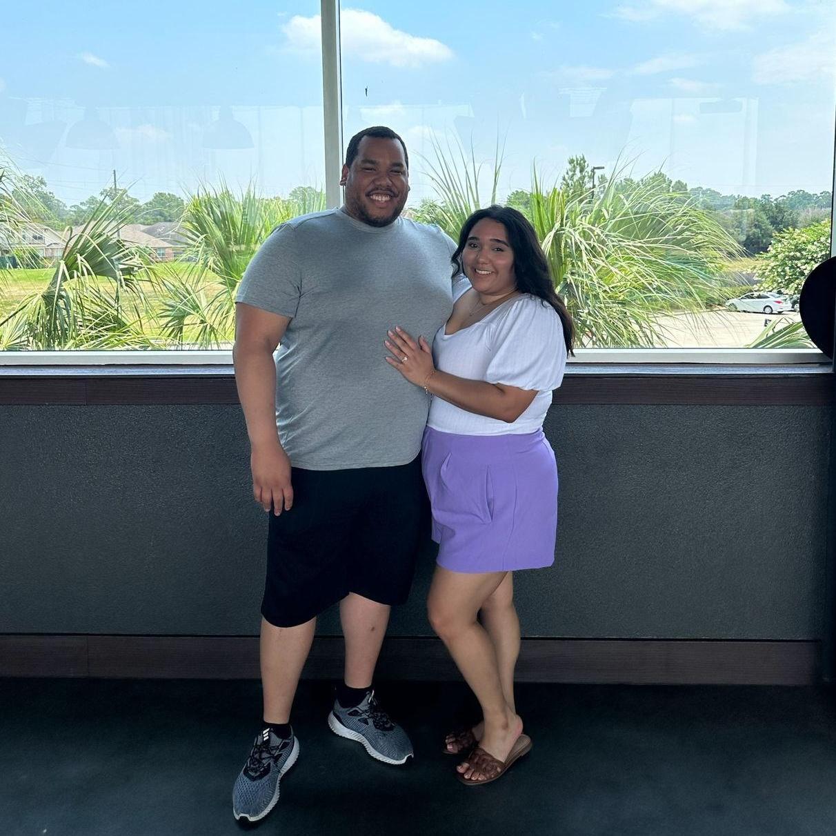 The day we got engaged!