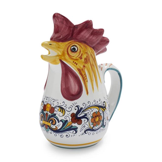 Nova Deruta Rooster Pitcher