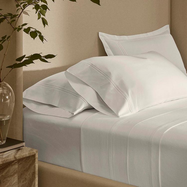 Boll & Branch, Eyelet 4-Piece Organic Sheet Set | Zola