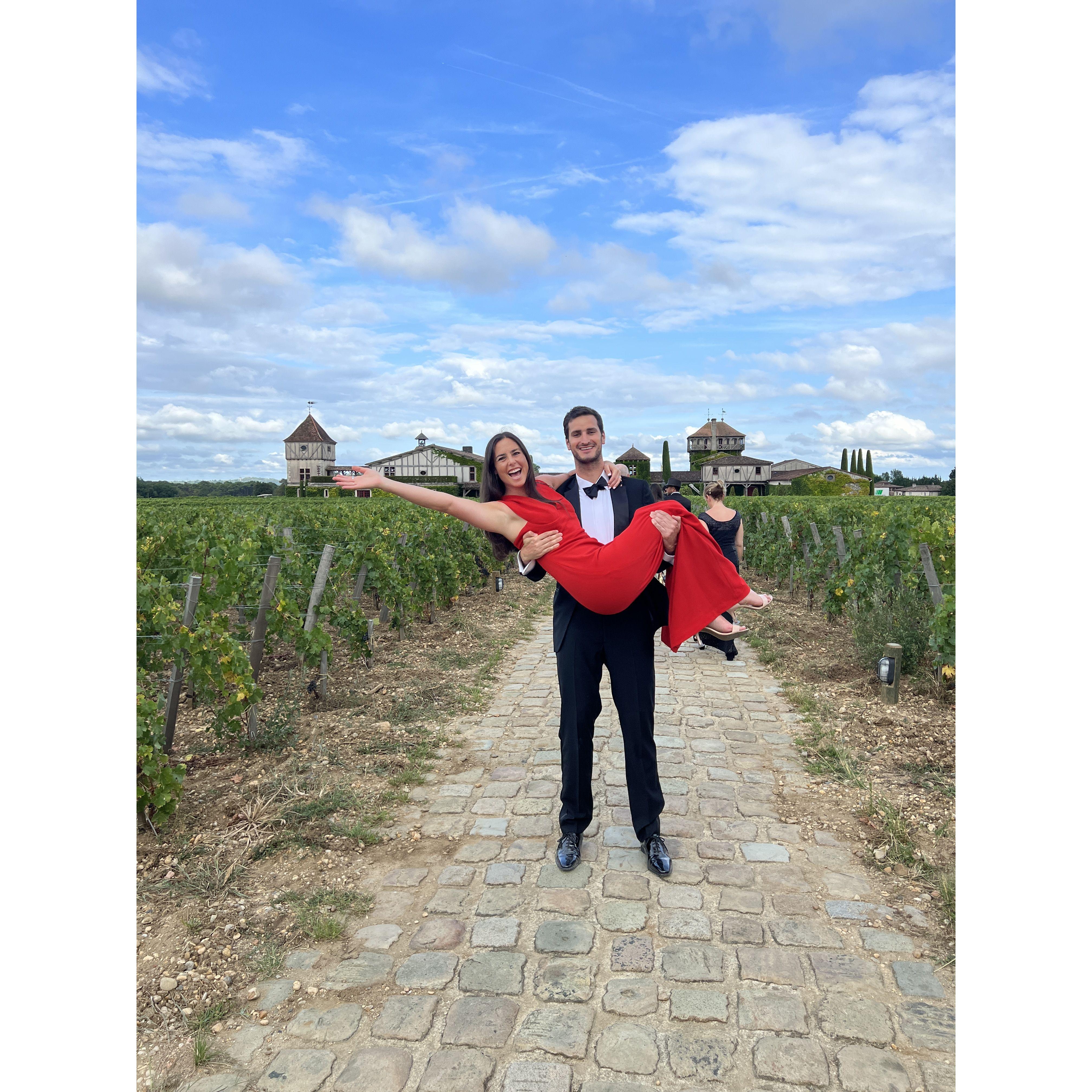 Bordeaux for Jack & Cappy's Wedding