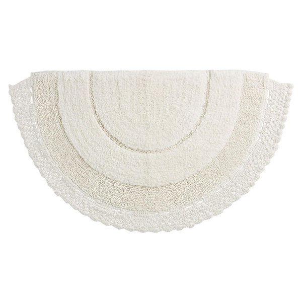 Half Circle Bath Mat