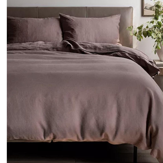 100% French Linen Duvet Cover - King