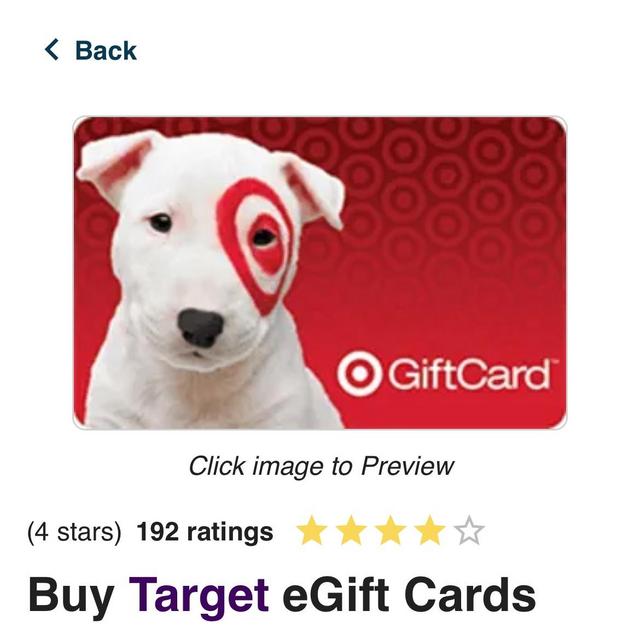 Buy a Target gift card | GiftCardGranny