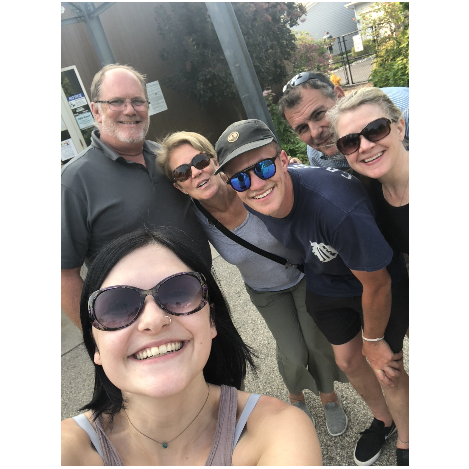 Our parents met for the first time while moving us into our first apartment.