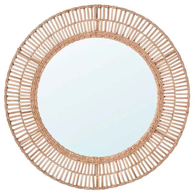 ÄNGLARPMirror, rattan26 3/8 "