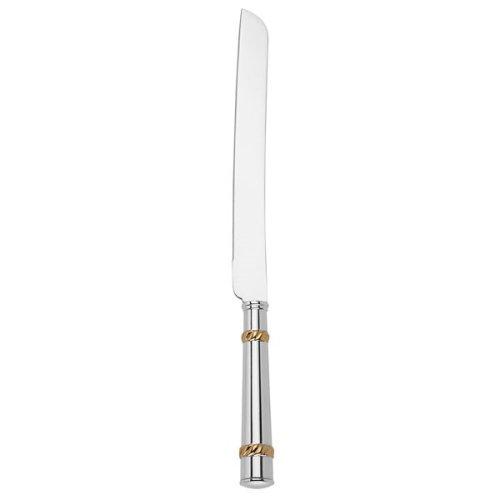 Reed And Barton Roseland Challah Knife, 0.55 LB, Metallic