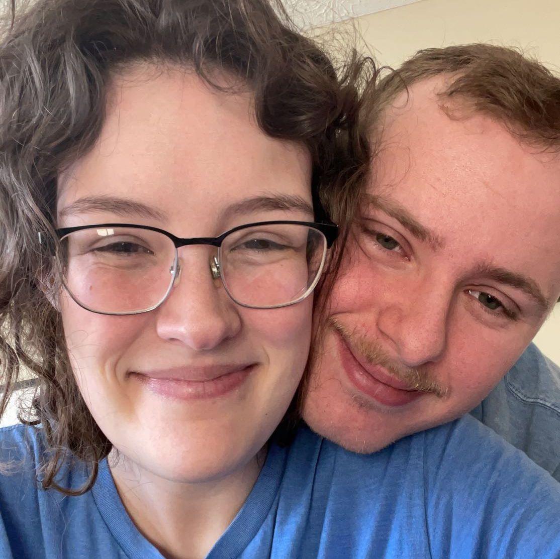 One of our favorite pictures, shortly after we started dating (November 2020)