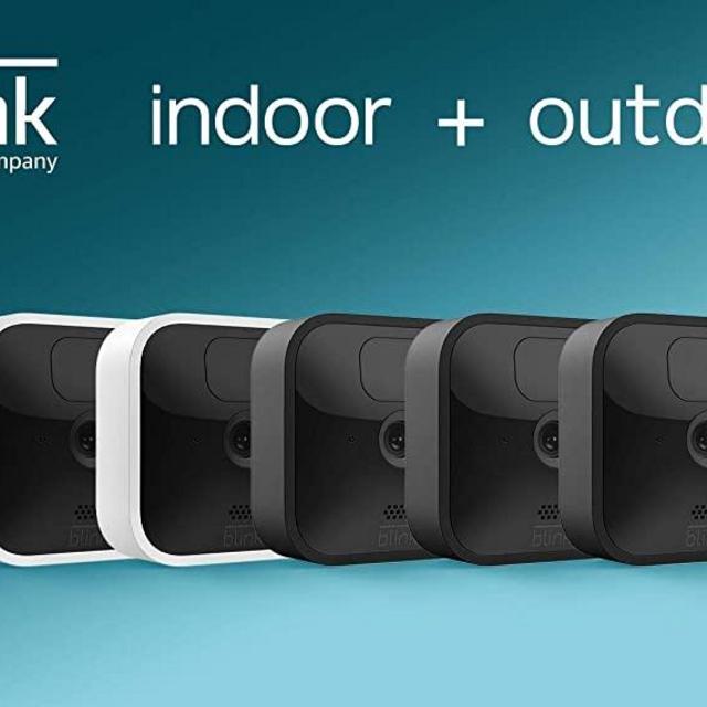 All-new Blink Outdoor and Indoor – wireless, HD security cameras with two-year battery life and motion detection – 6 camera kit
