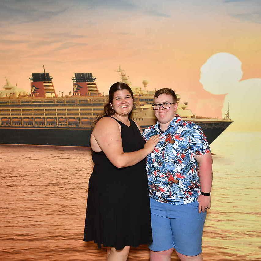 Enjoying our first vacation on the Disney Magic