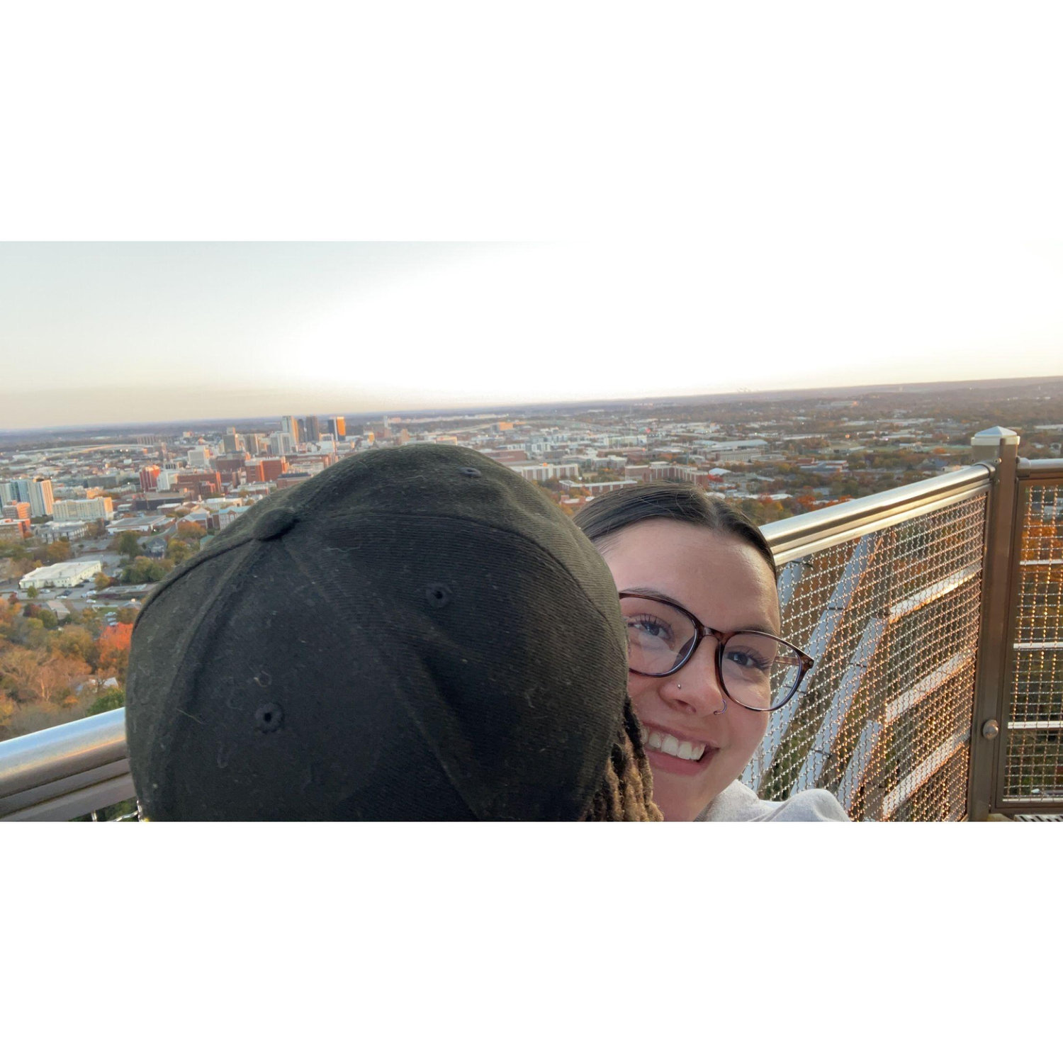 One of our visits to Birmingham, AL together. he halfway point between Huntsville and Troy was our meeting spot a lot of weekends