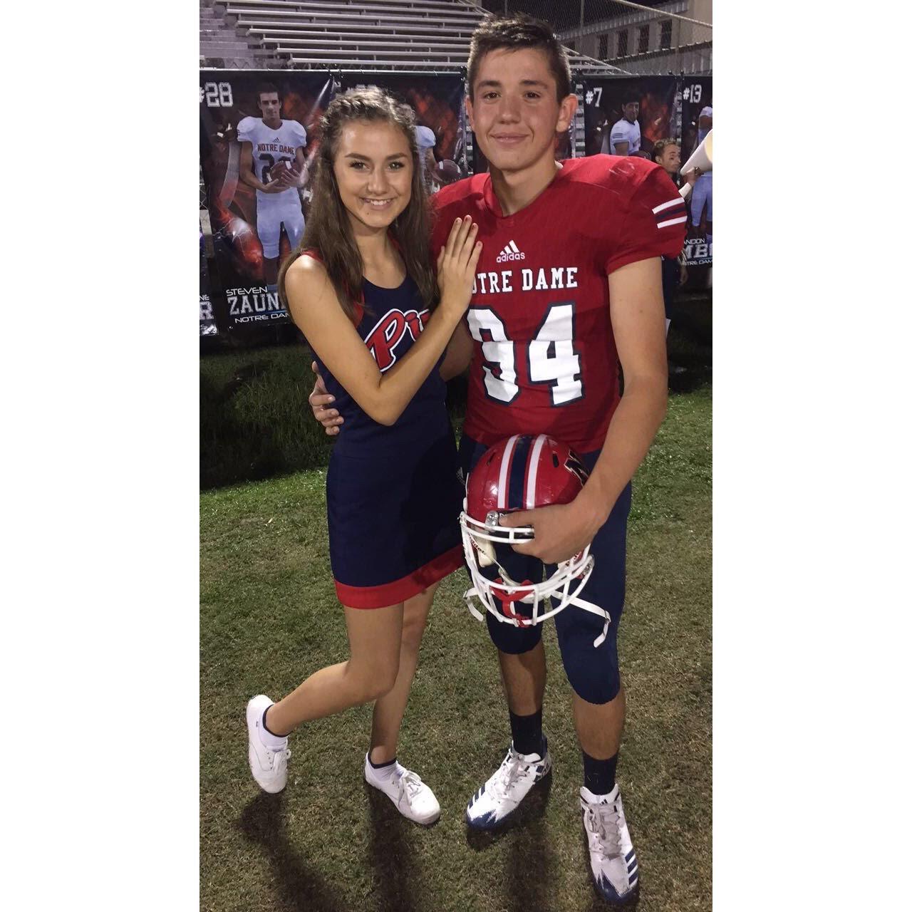 Our first picture together