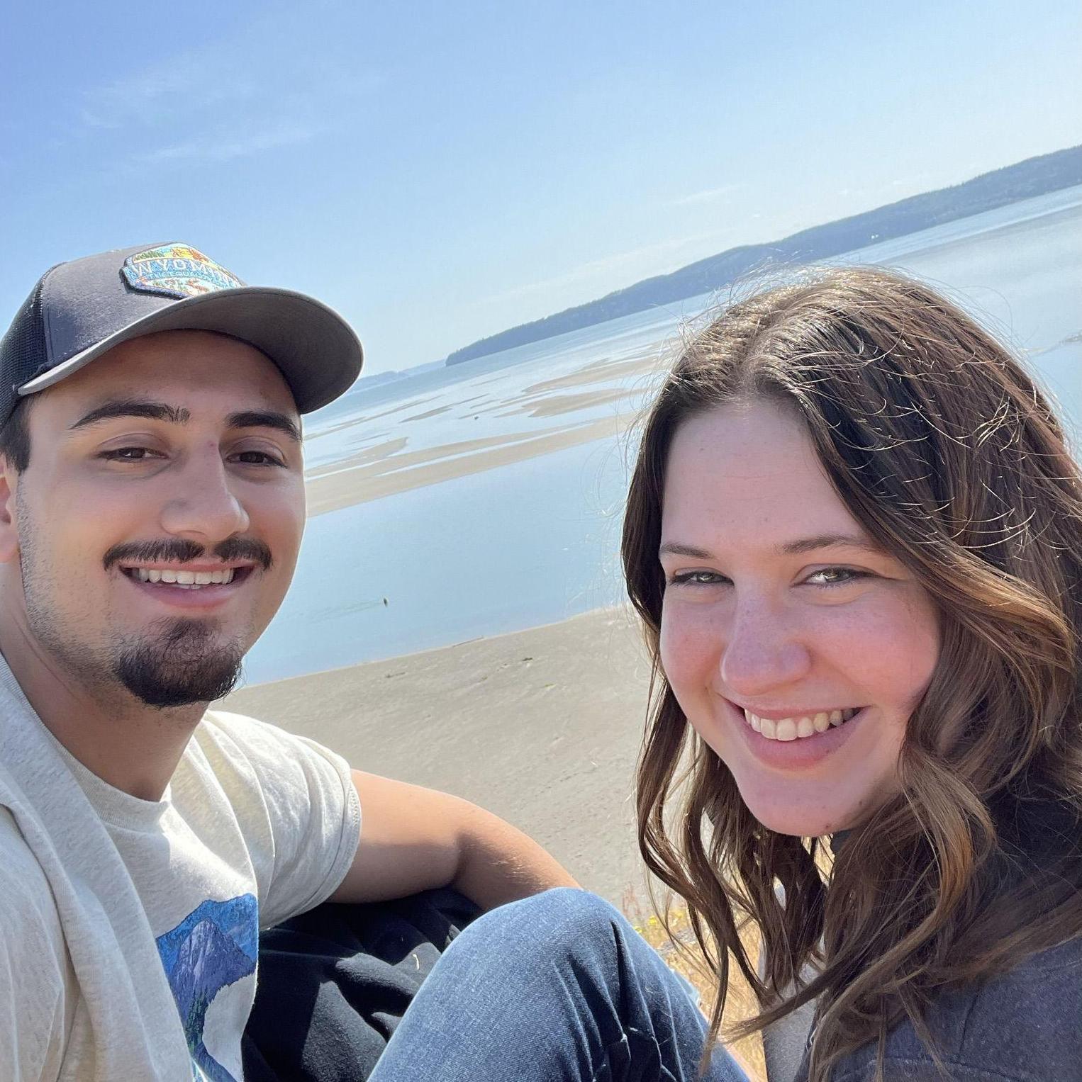 Vince's first time in Washington - at Craft Island!