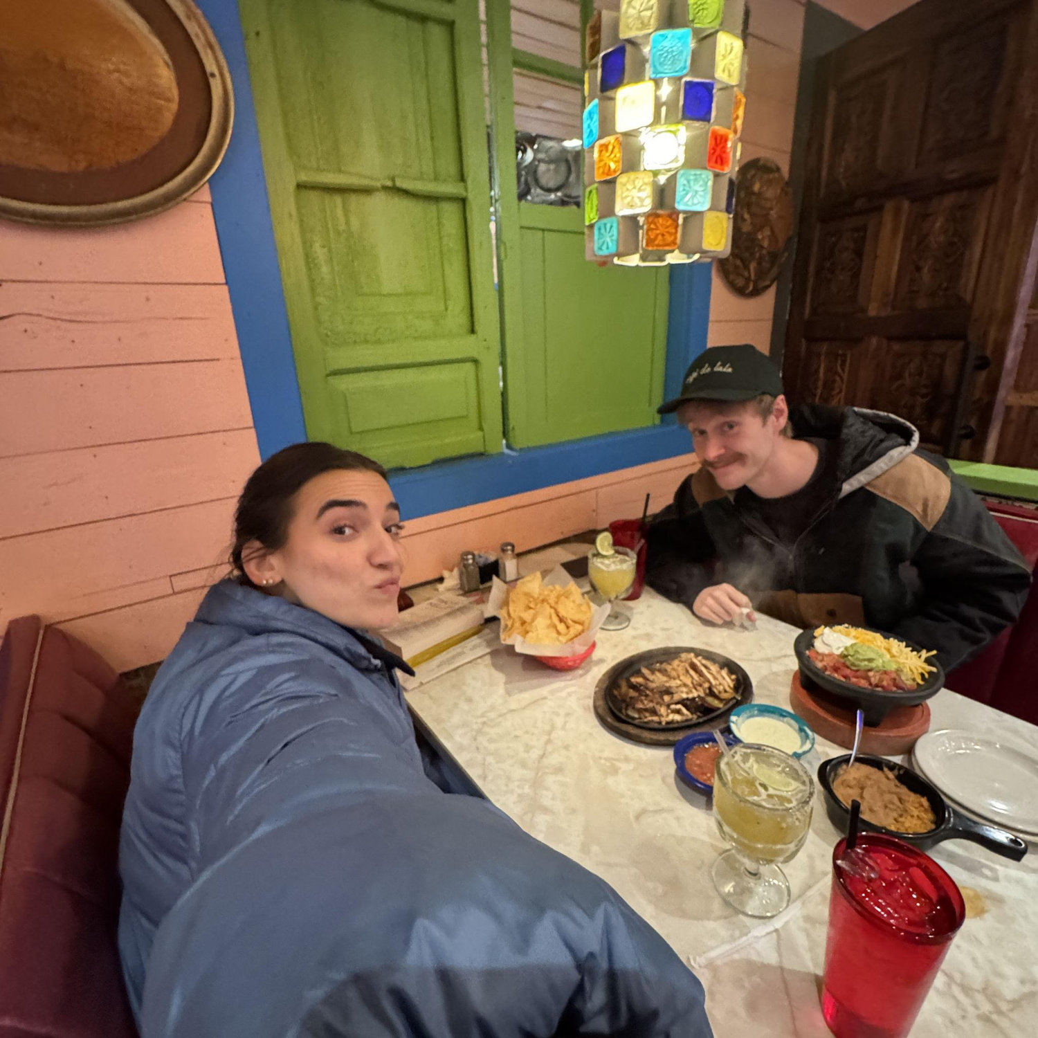 CHOMPED at our fav place... Chuy's