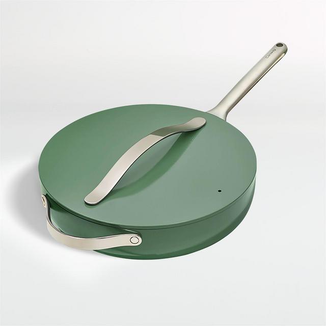 Caraway Sage Non-Stick Ceramic Sauté Pan