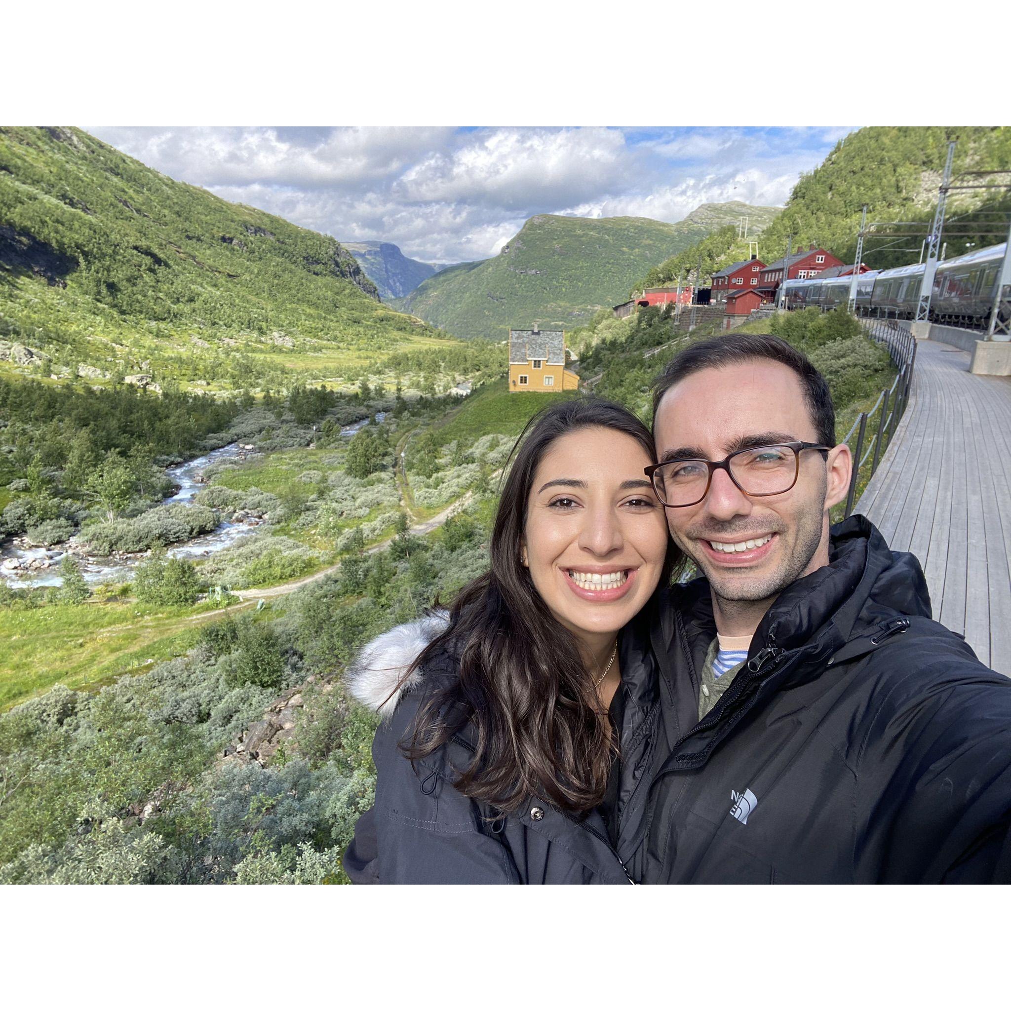 Stuck at a train station somewhere near Myrdal, Norway