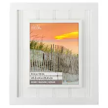 White Beadboard Frame, Home Collection By Studio Décor®