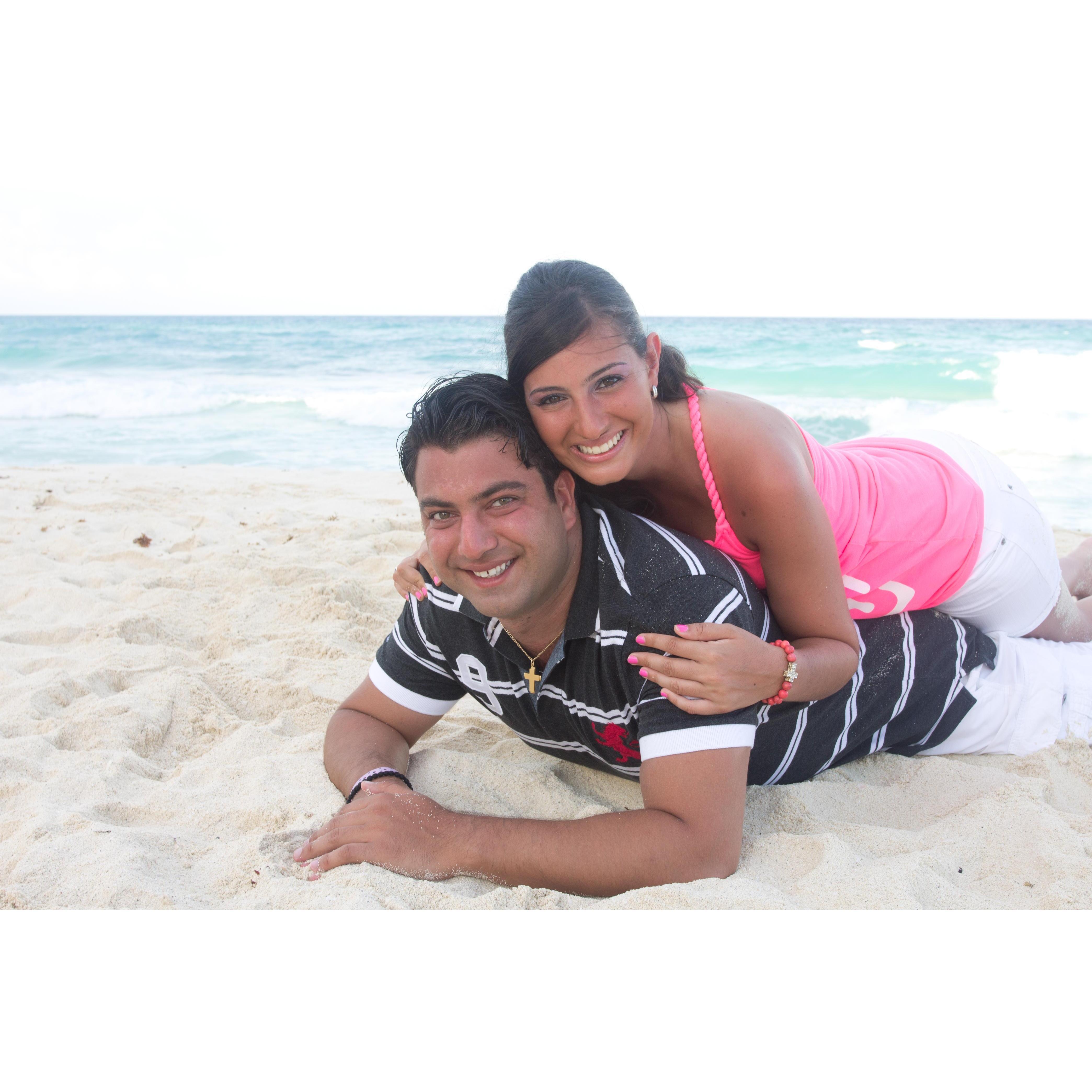 First vacation together... Cancun August 2012